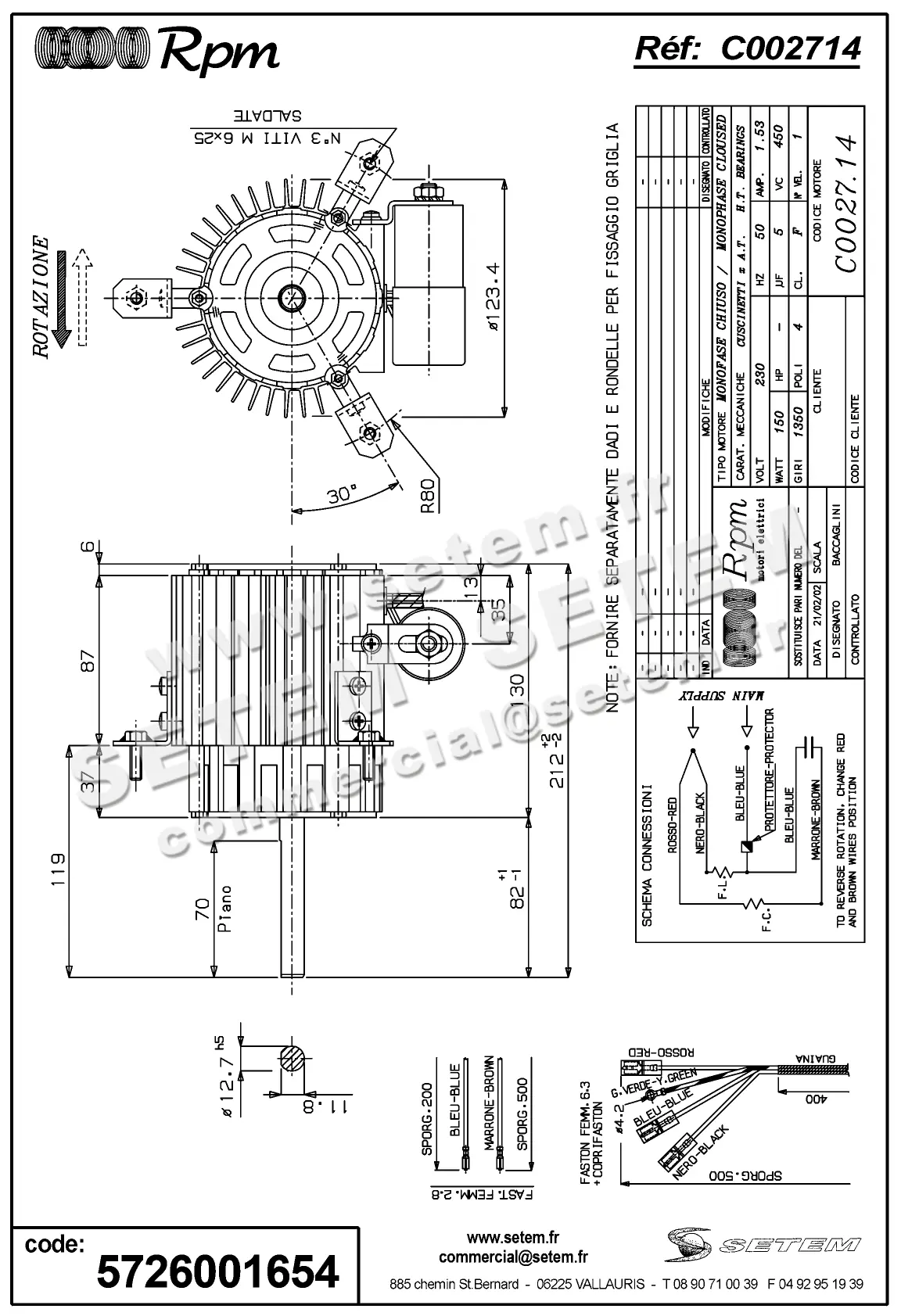 5726001654-MOTEUR RPM C002714 2