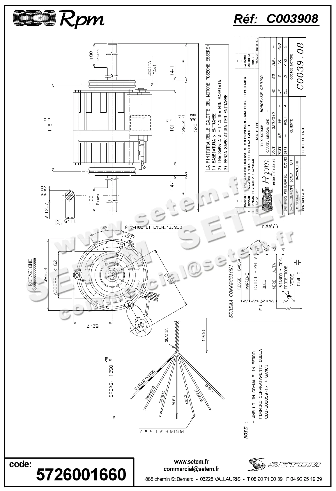 5726001660-MOTEUR RPM C003908