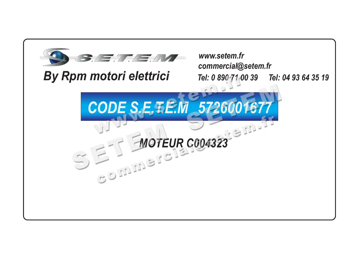 5726001677-MOTEUR RPM C004323 2