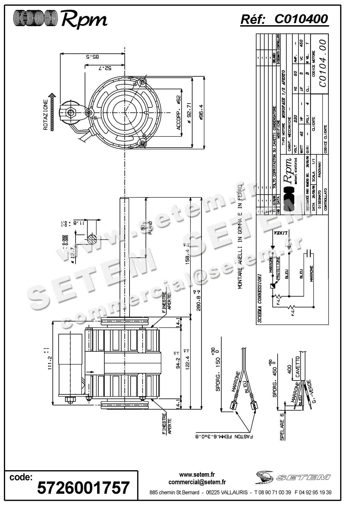 5726001757-MOTEUR RPM C010400