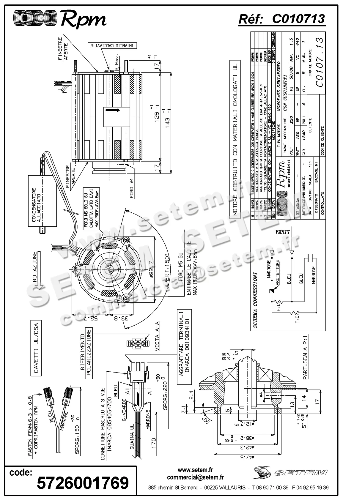 5726001769-MOTEUR RPM C010713
