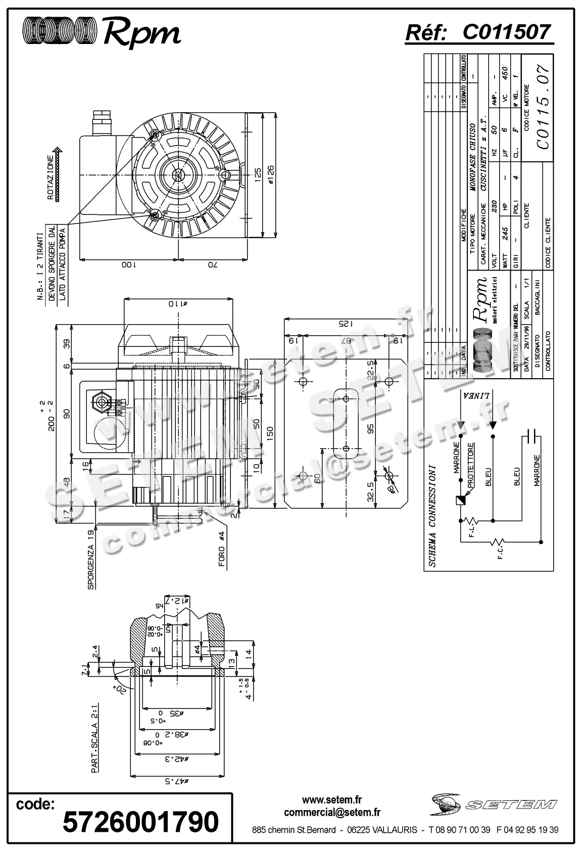 5726001790-MOTEUR RPM C011507