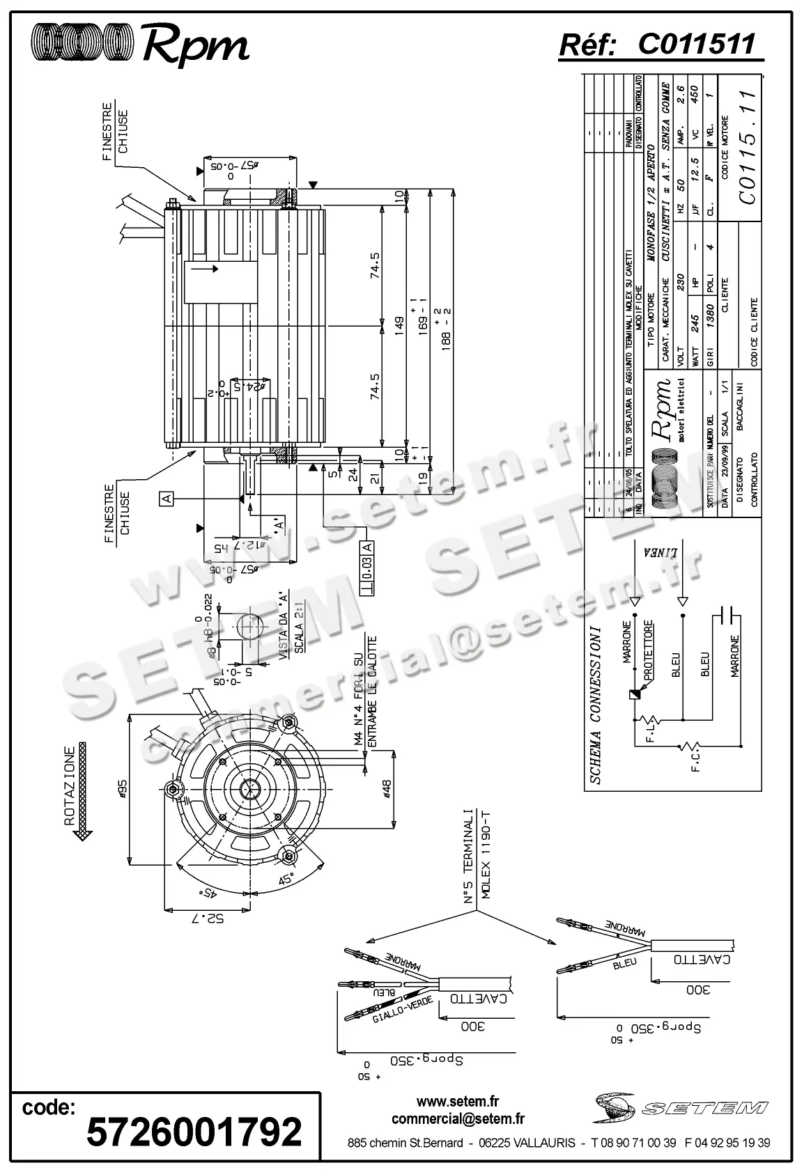 5726001792-MOTEUR RPM C011511