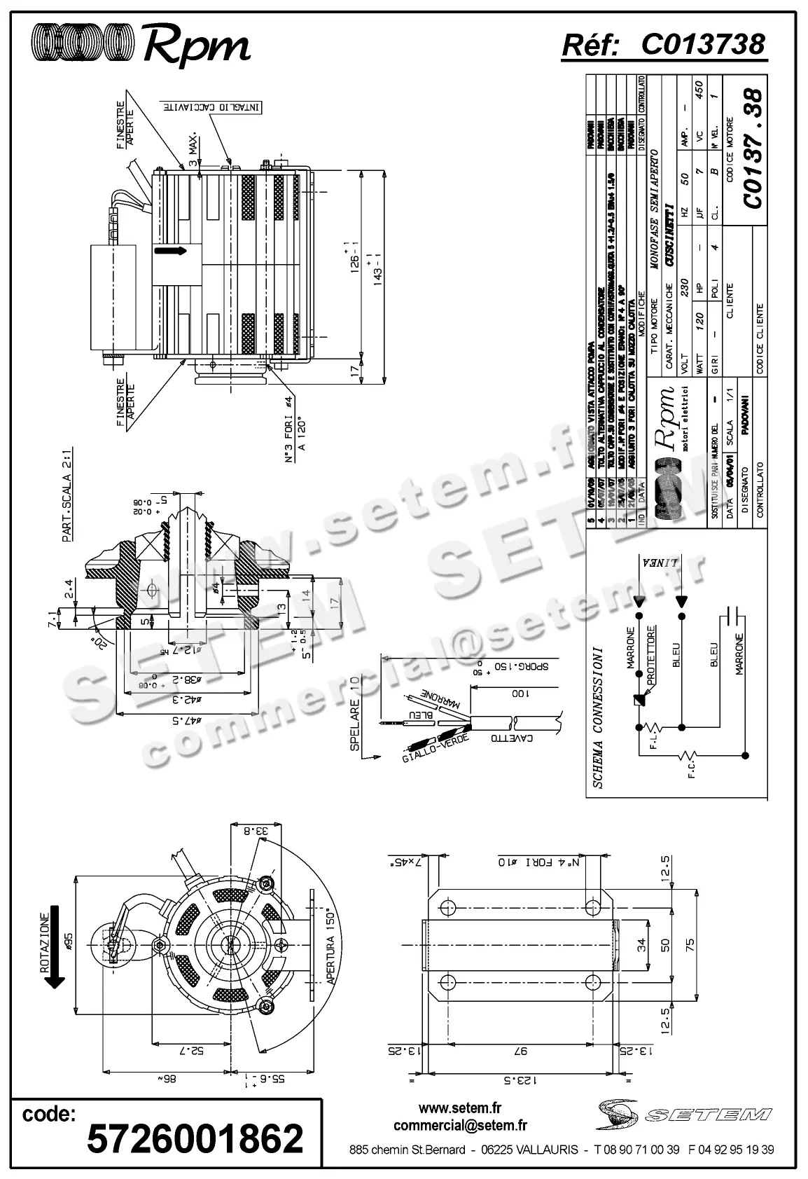5726001862-MOTEUR RPM C013738