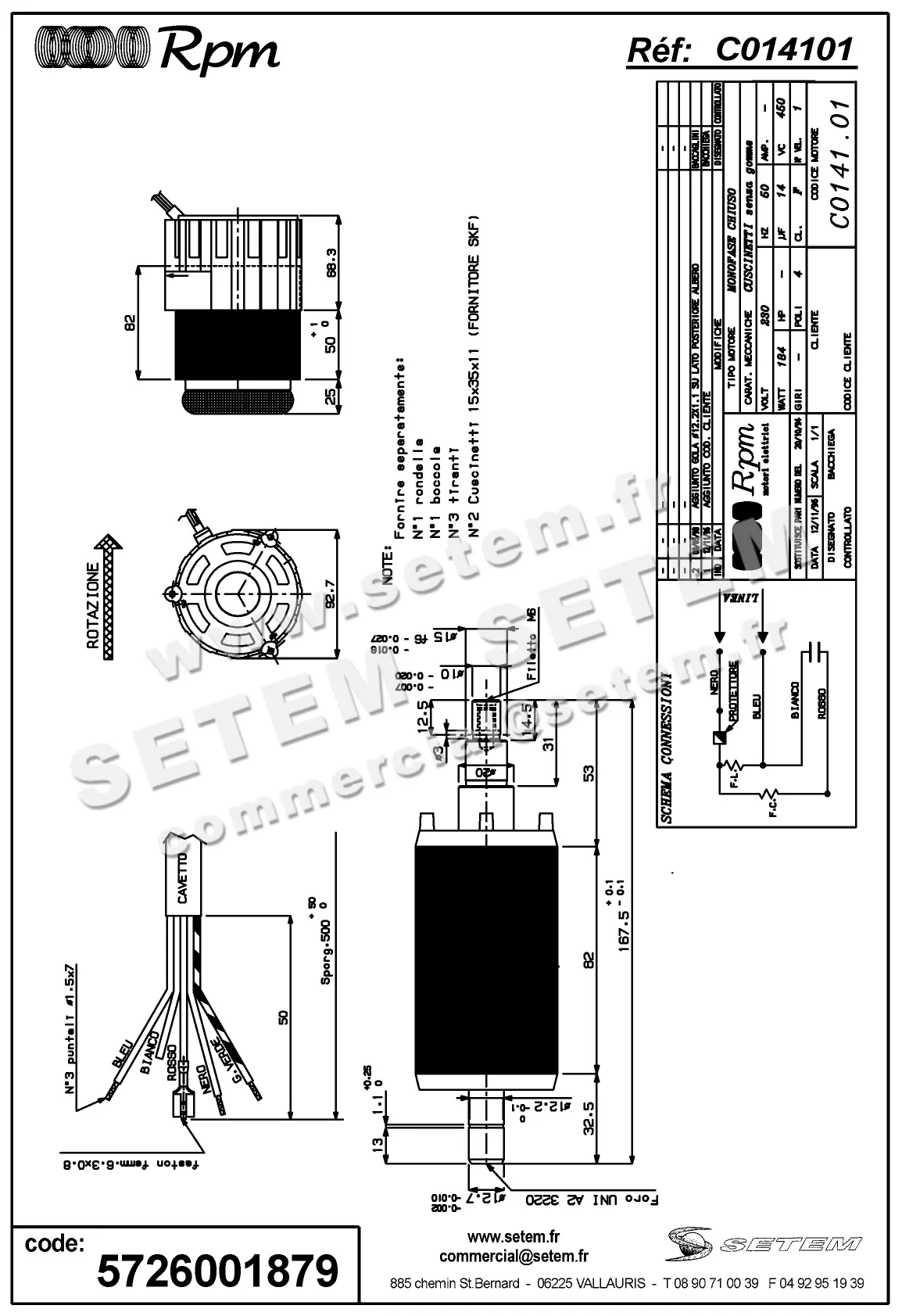 5726001879-MOTEUR RPM C014101