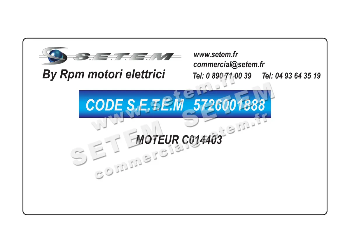 5726001888-MOTEUR RPM C014403 2