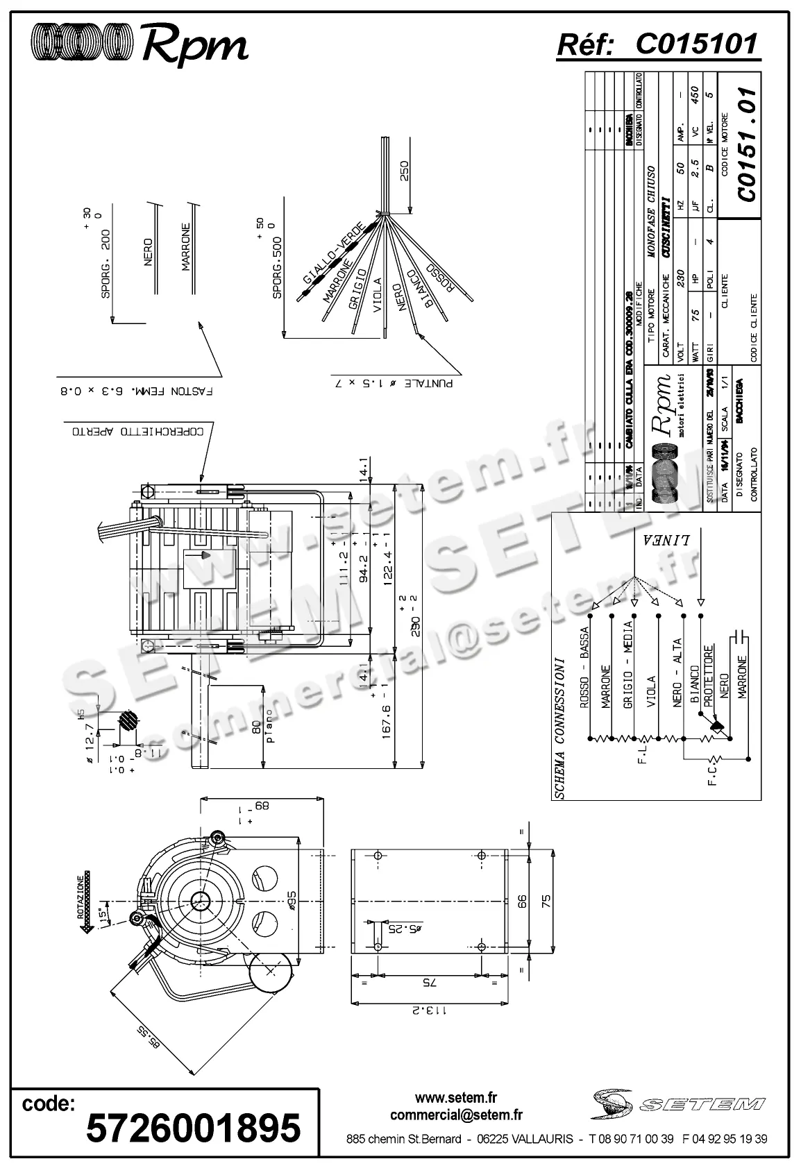 5726001895-MOTEUR RPM C015101