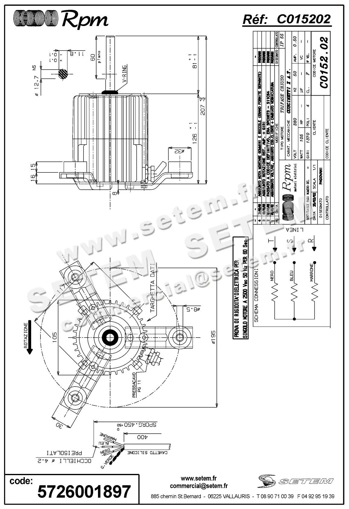 5726001897-MOTEUR RPM C015202
