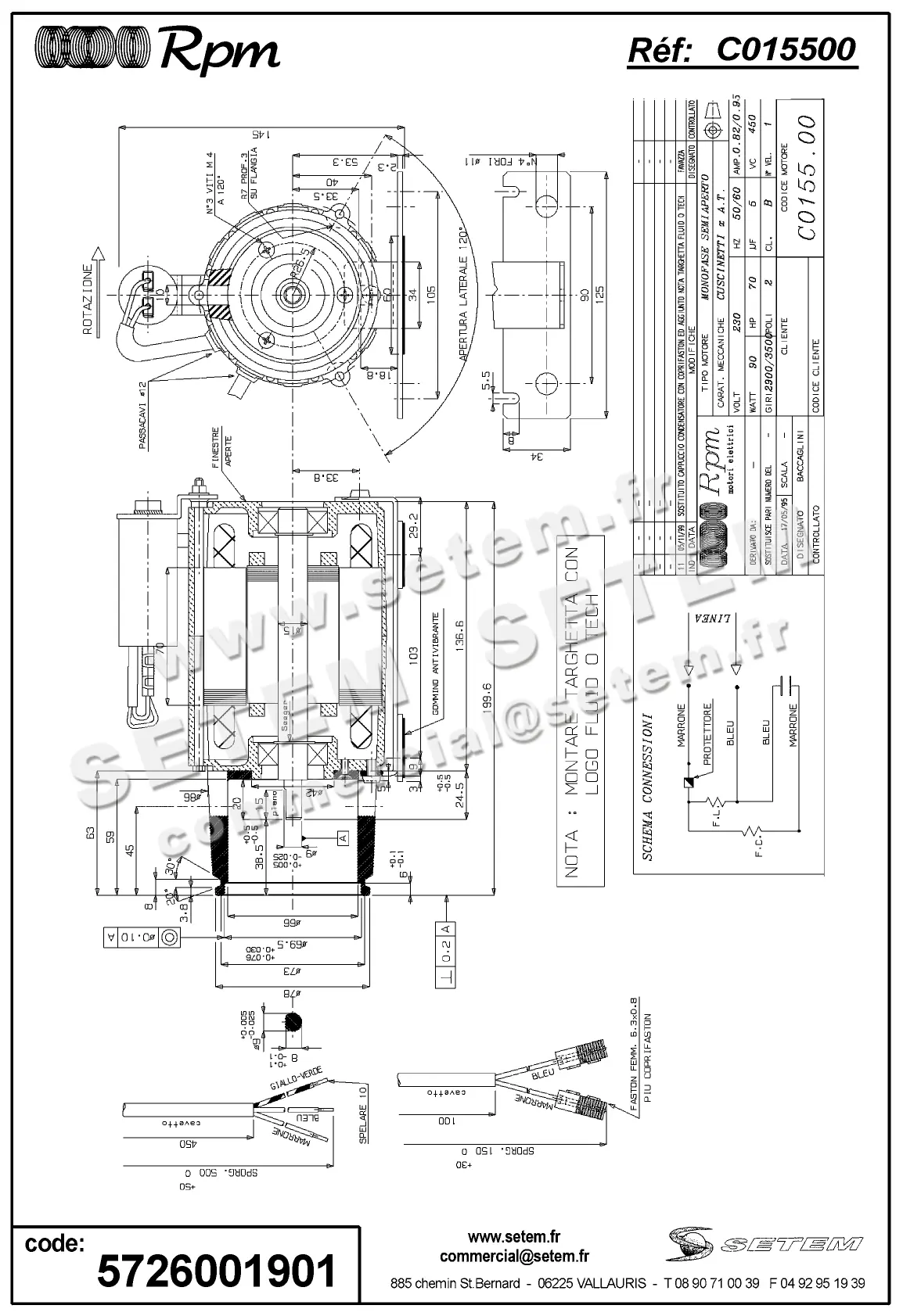 5726001901-MOTEUR RPM C015500