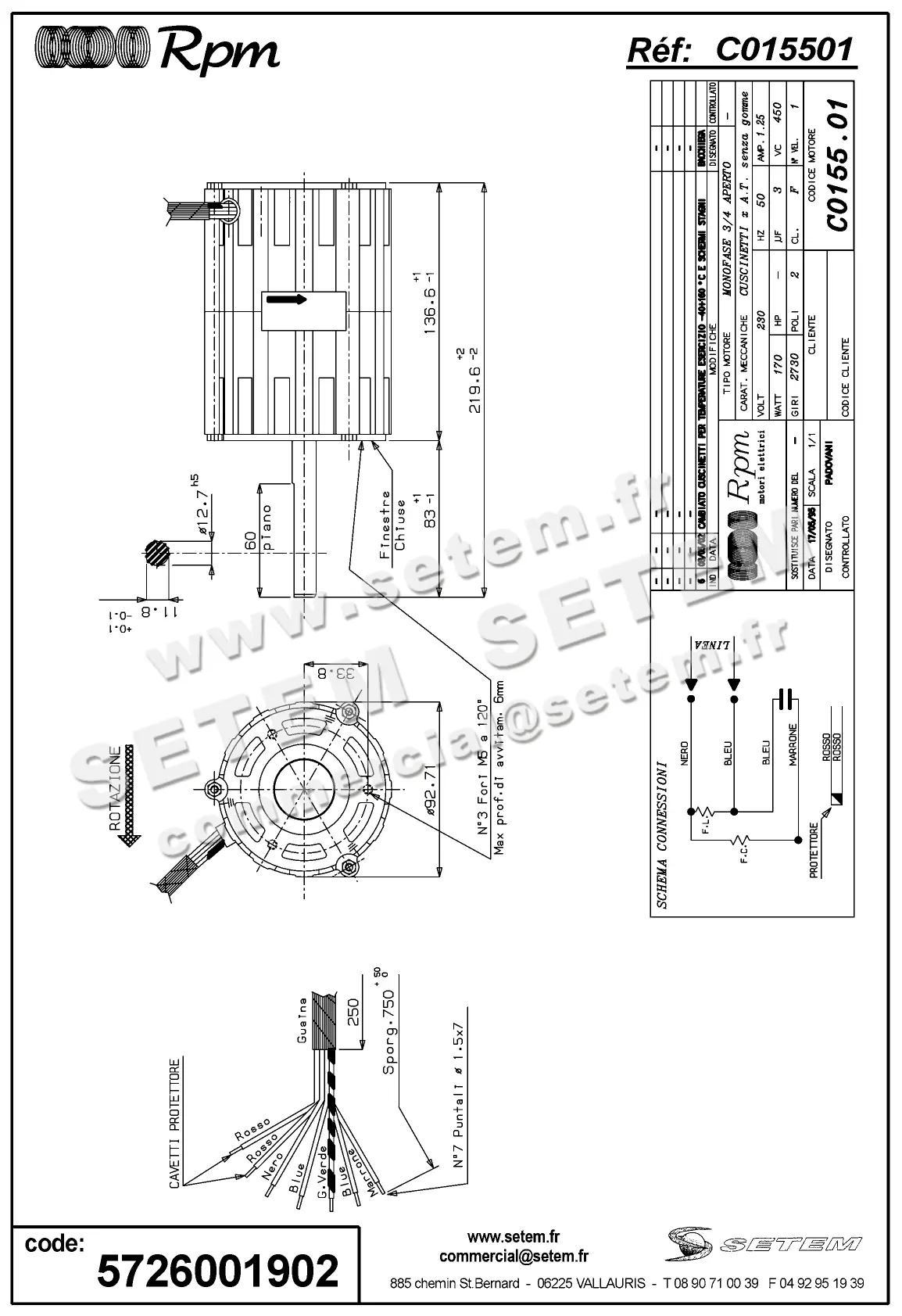 5726001902-MOTEUR RPM C015501