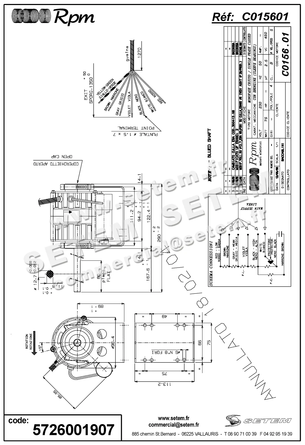 5726001907-MOTEUR RPM C015601