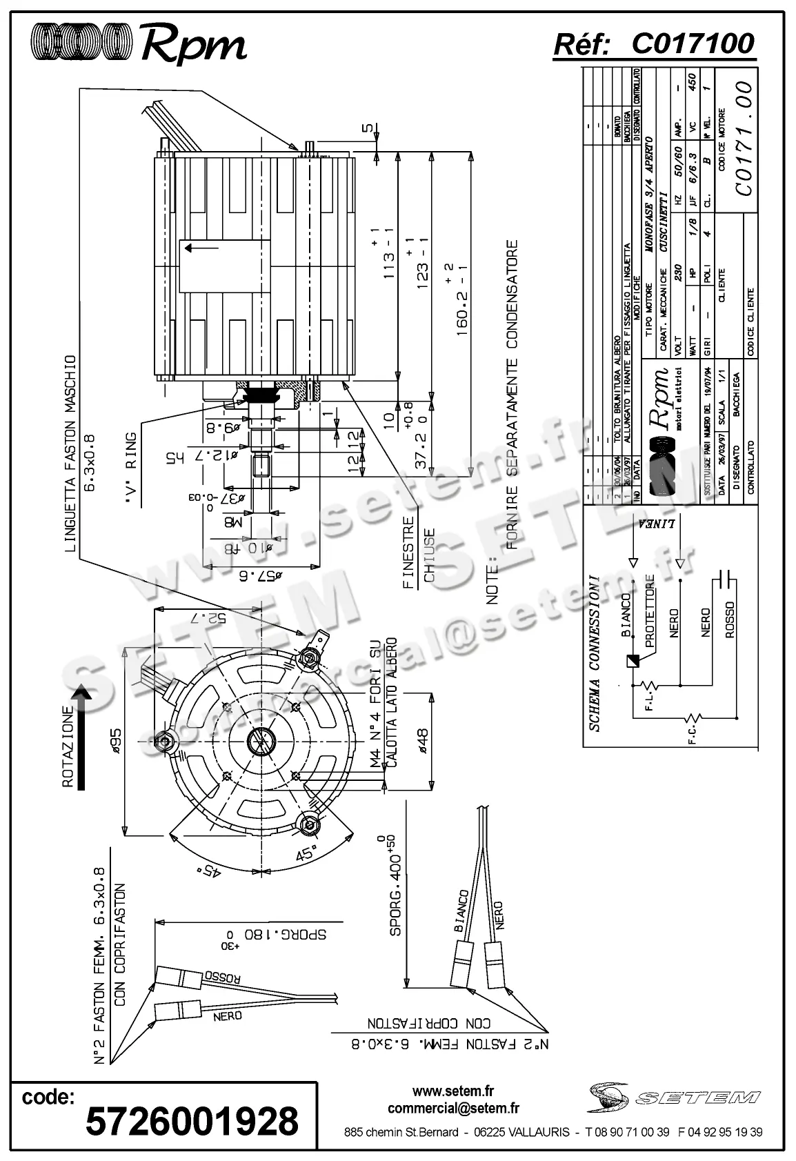 5726001928-MOTEUR RPM C017100