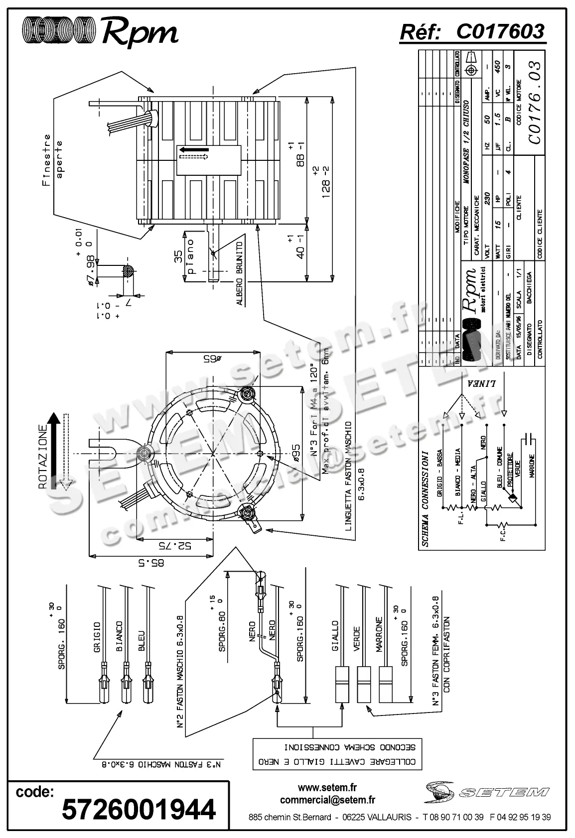5726001944-MOTEUR RPM C017603