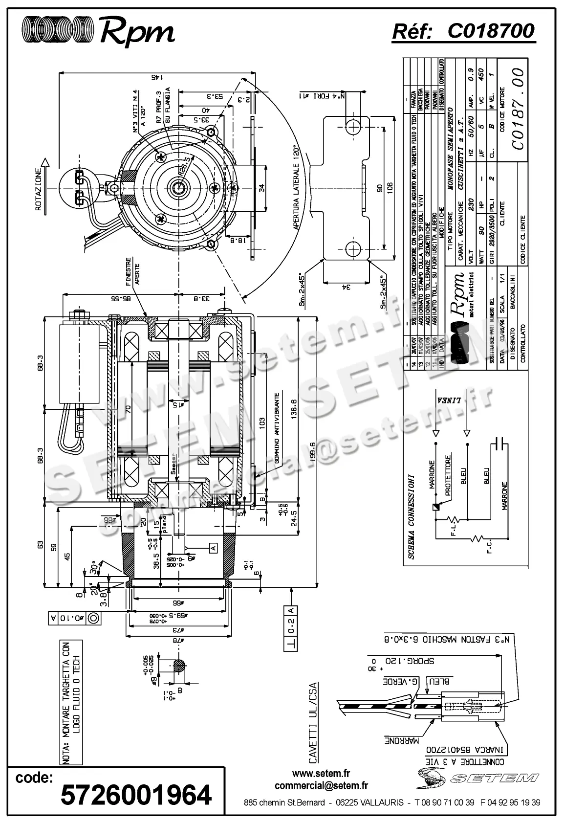 5726001964-MOTEUR RPM C018700
