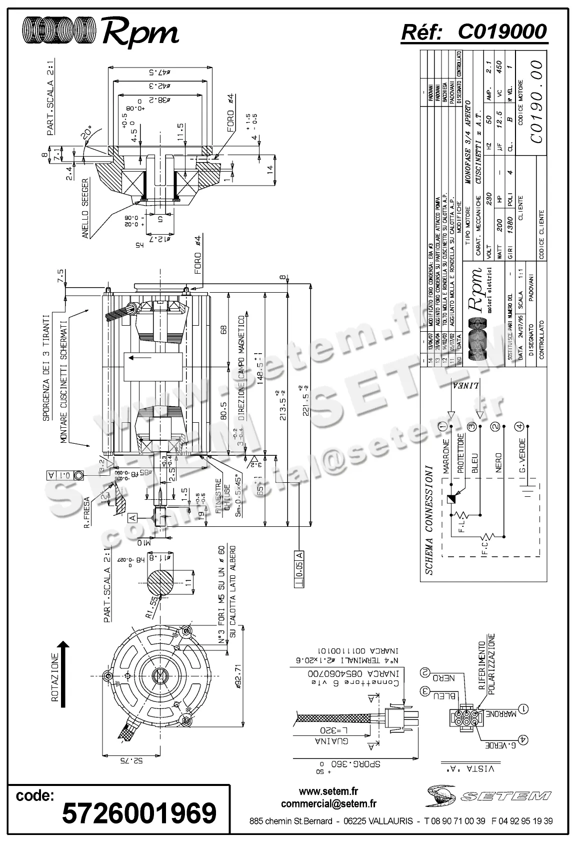 5726001969-MOTEUR RPM C019000