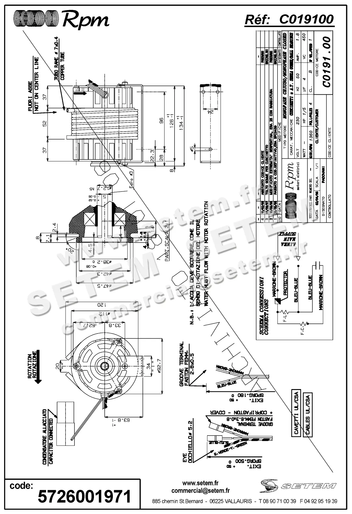 5726001971-MOTEUR RPM C019100