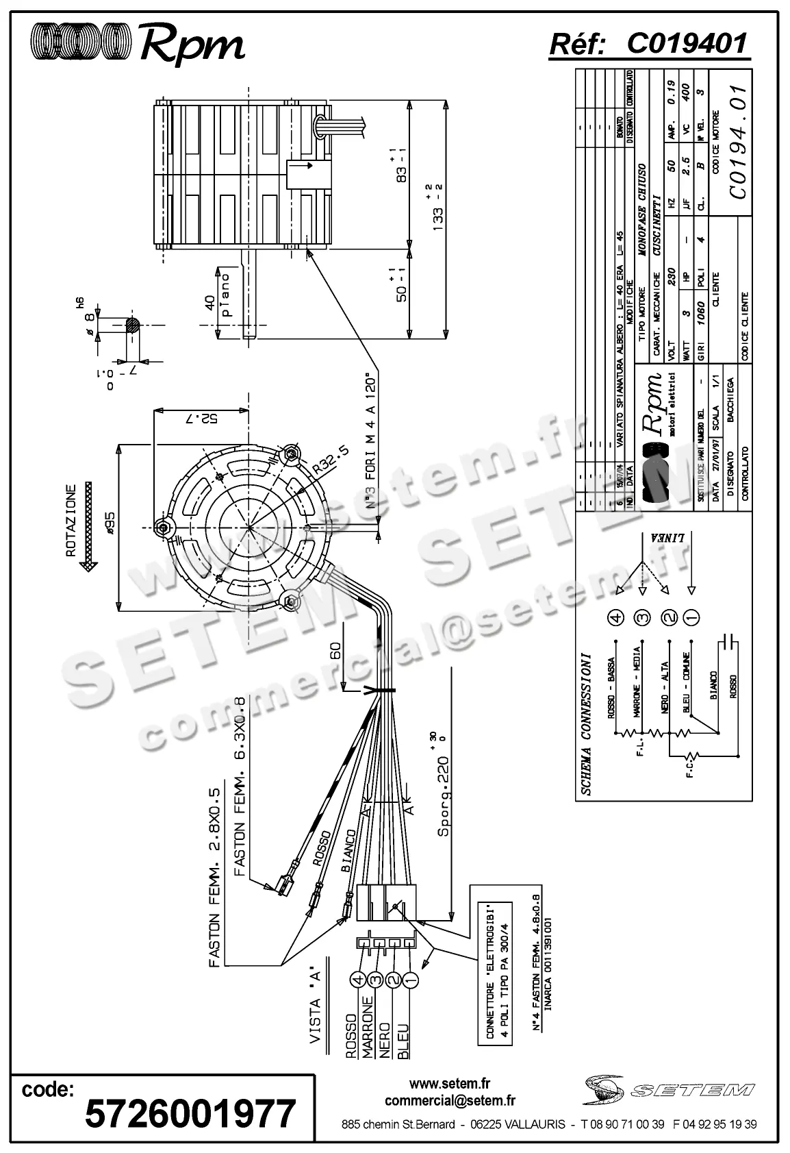 5726001977-MOTEUR RPM C019401