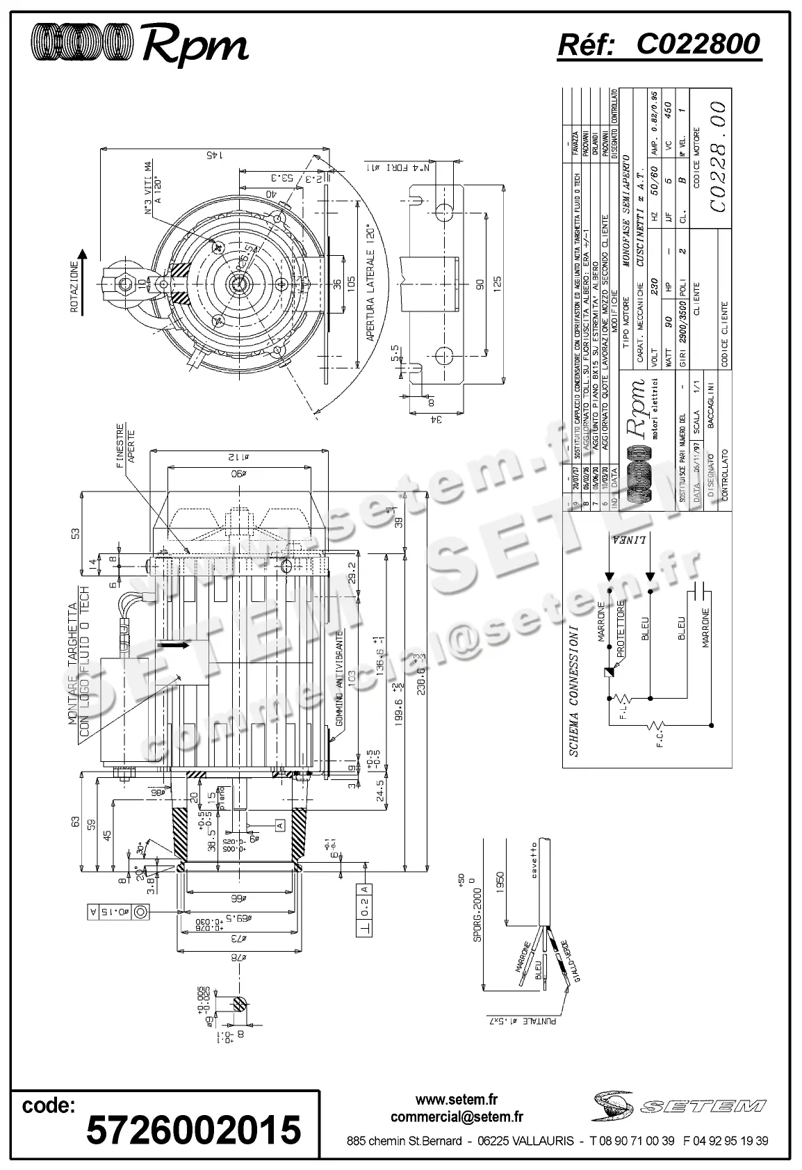 5726002015-MOTEUR RPM C022800