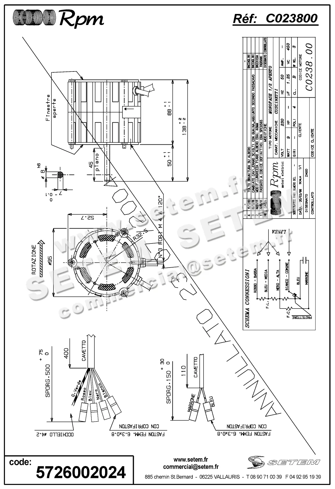 5726002024-MOTEUR RPM C023800