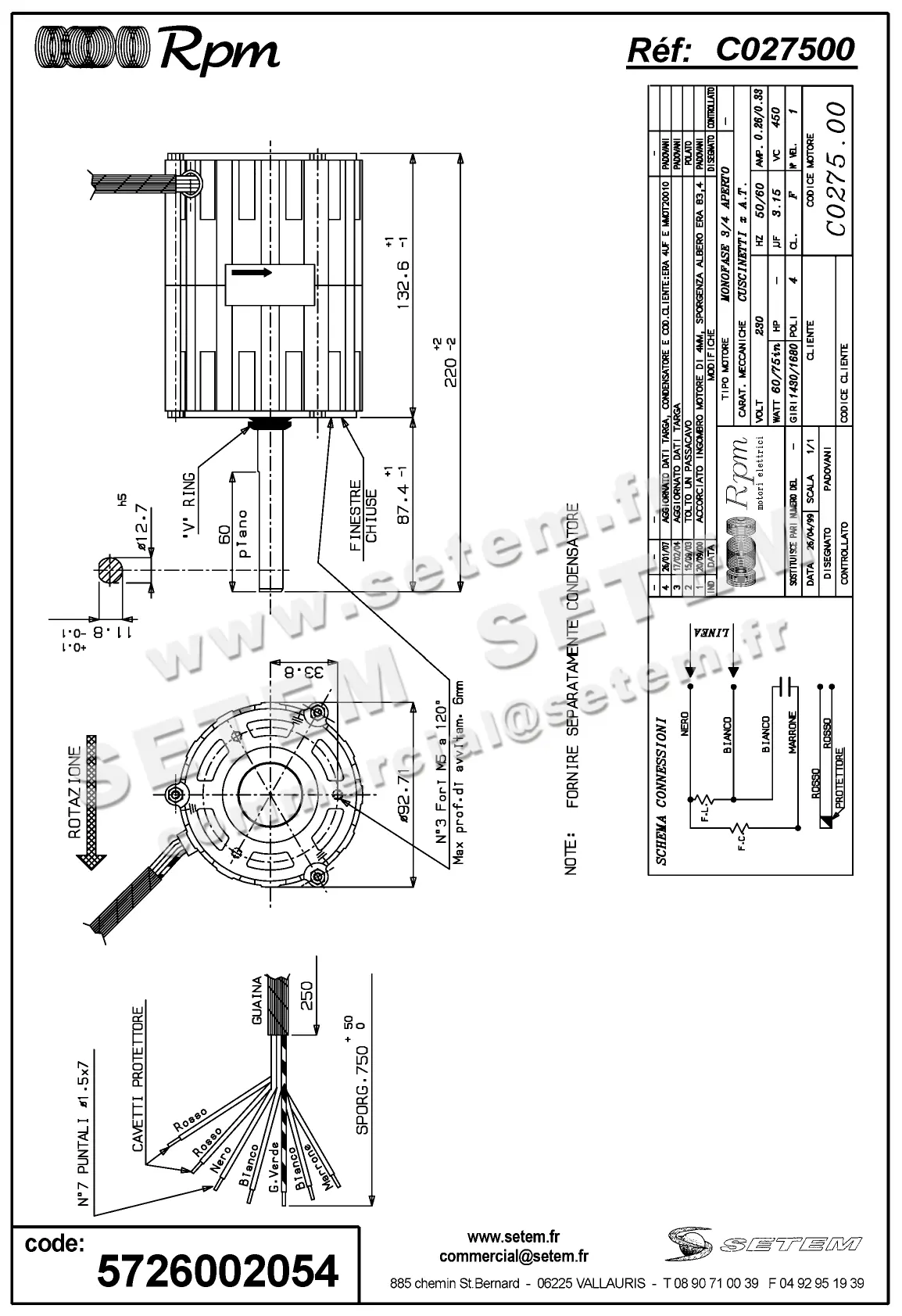 5726002054-MOTEUR RPM C027500