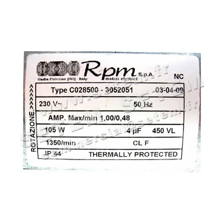 5726002064-MOTEUR RPM C028500 5