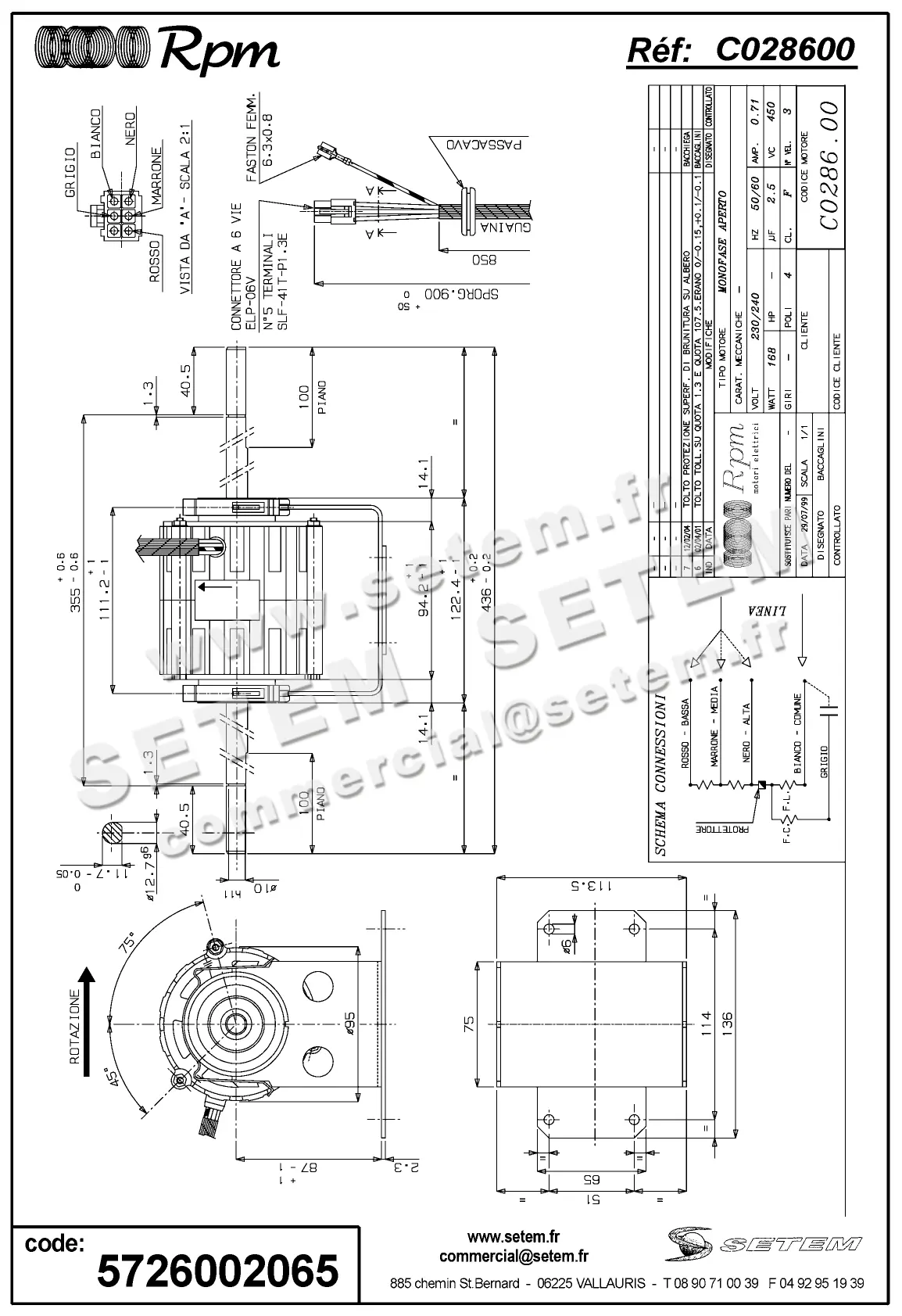 5726002065-MOTEUR RPM C028600