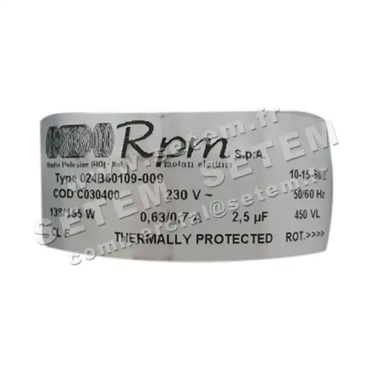 5726002083-MOTEUR RPM C030400 "024B60109.009" 4