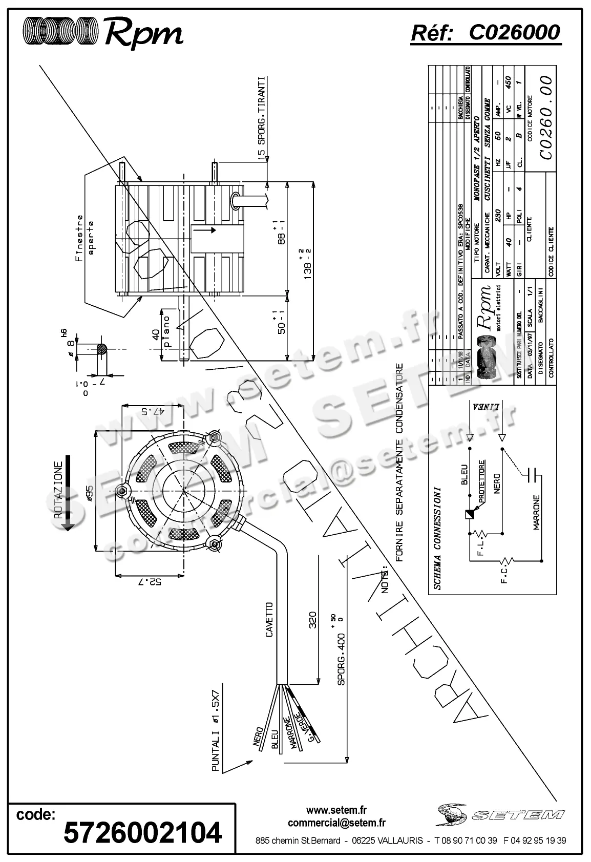 5726002104-MOTEUR RPM C026000