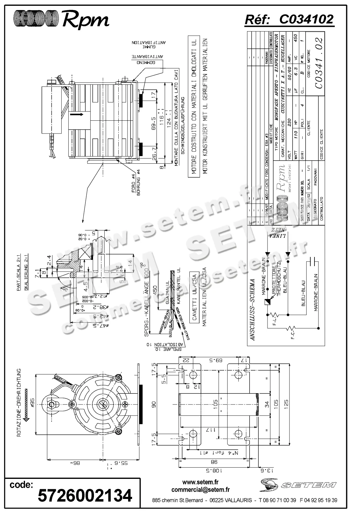 5726002134-MOTEUR RPM C034102