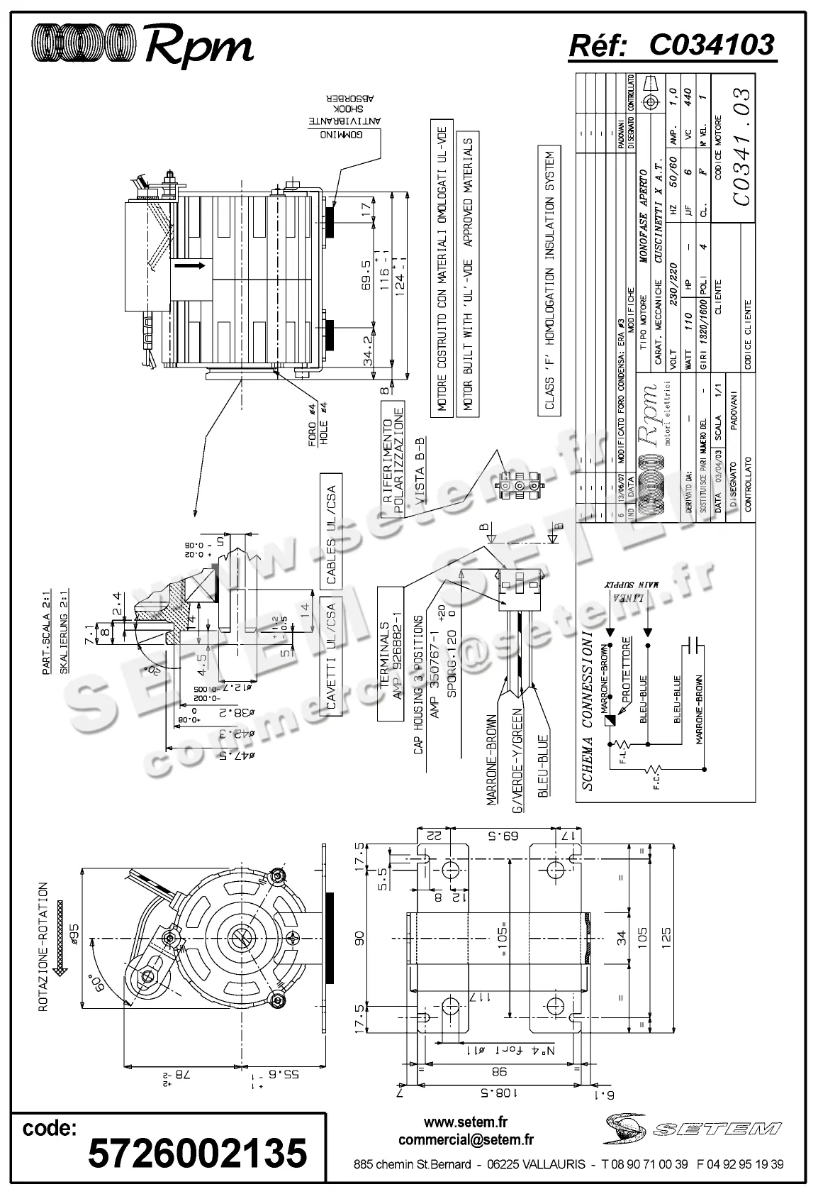 5726002135-MOTEUR RPM C034103