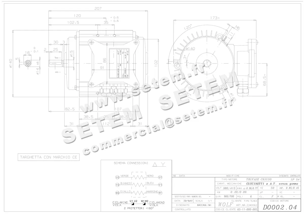 5726002168-MOTEUR RPM D000204
