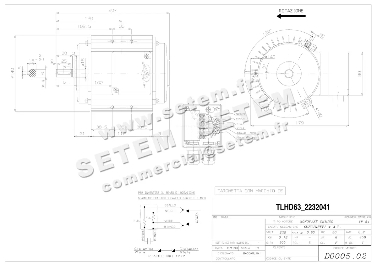 5726002173-MOTEUR RPM D000502