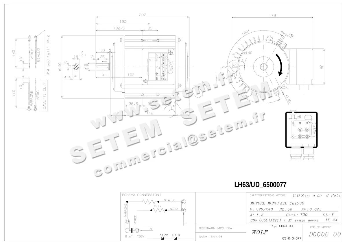 5726002174-MOTEUR RPM D000600
