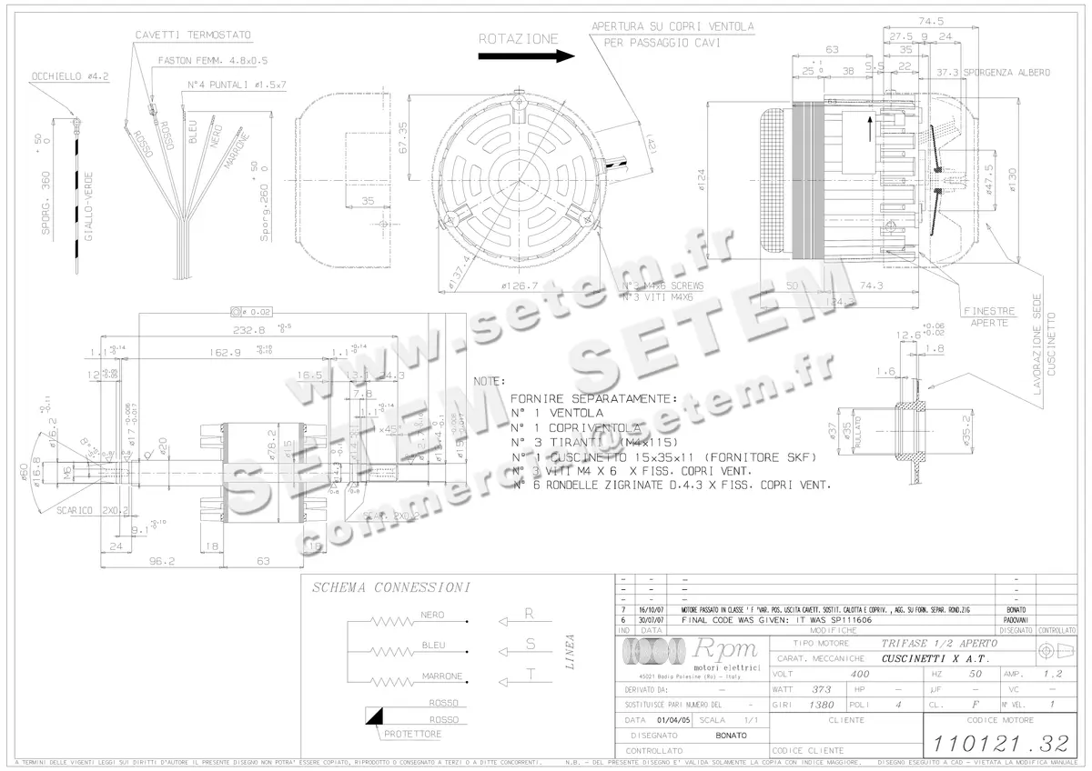 5726002184-MOTEUR RPM 11012132