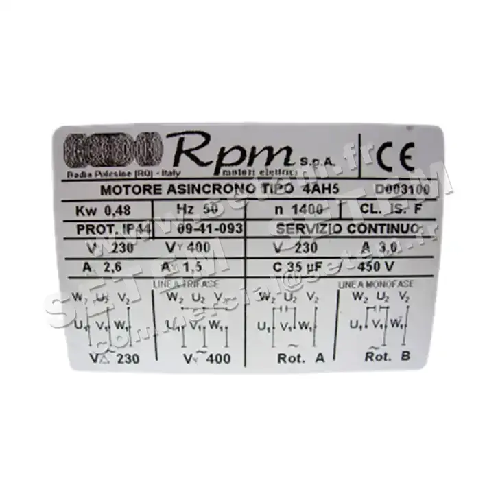 5726002213-MOTEUR RPM D003100 4AH5 "3050033" 5