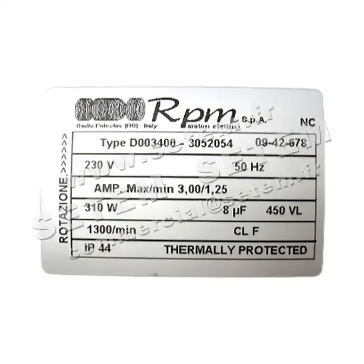 5726002217-MOTEUR RPM D003400 5