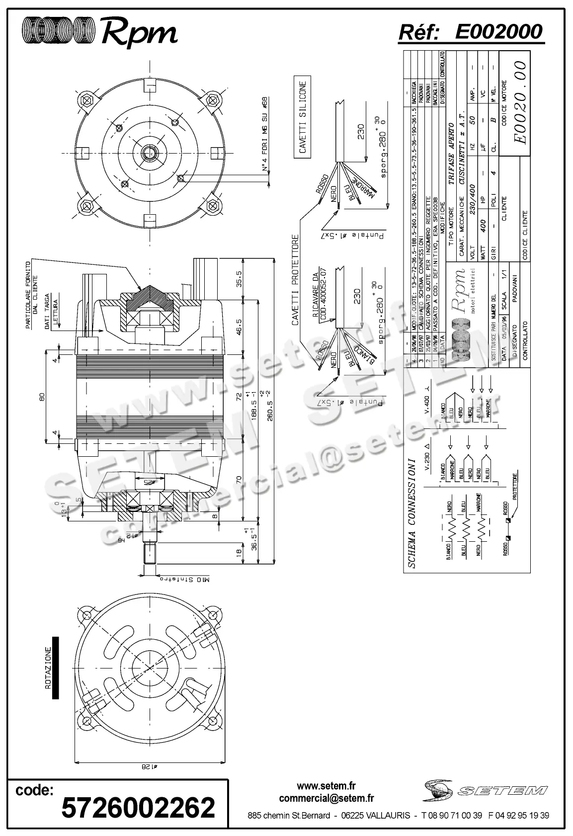 5726002262-MOTEUR RPM E002000