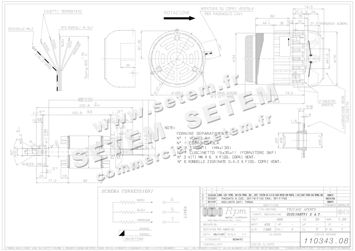 5726002291-MOTEUR RPM 11034308