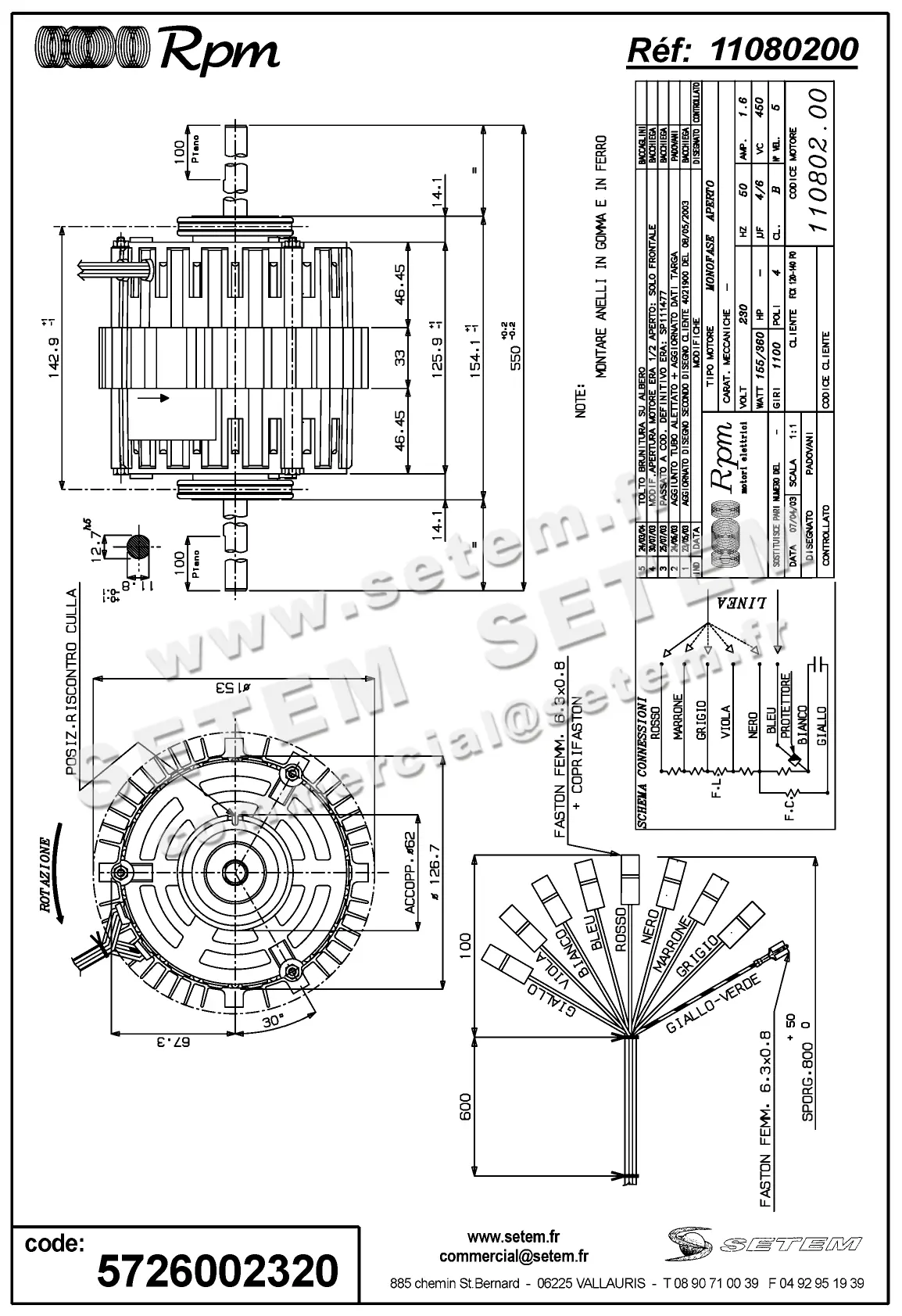 5726002320-MOTEUR RPM 11080200