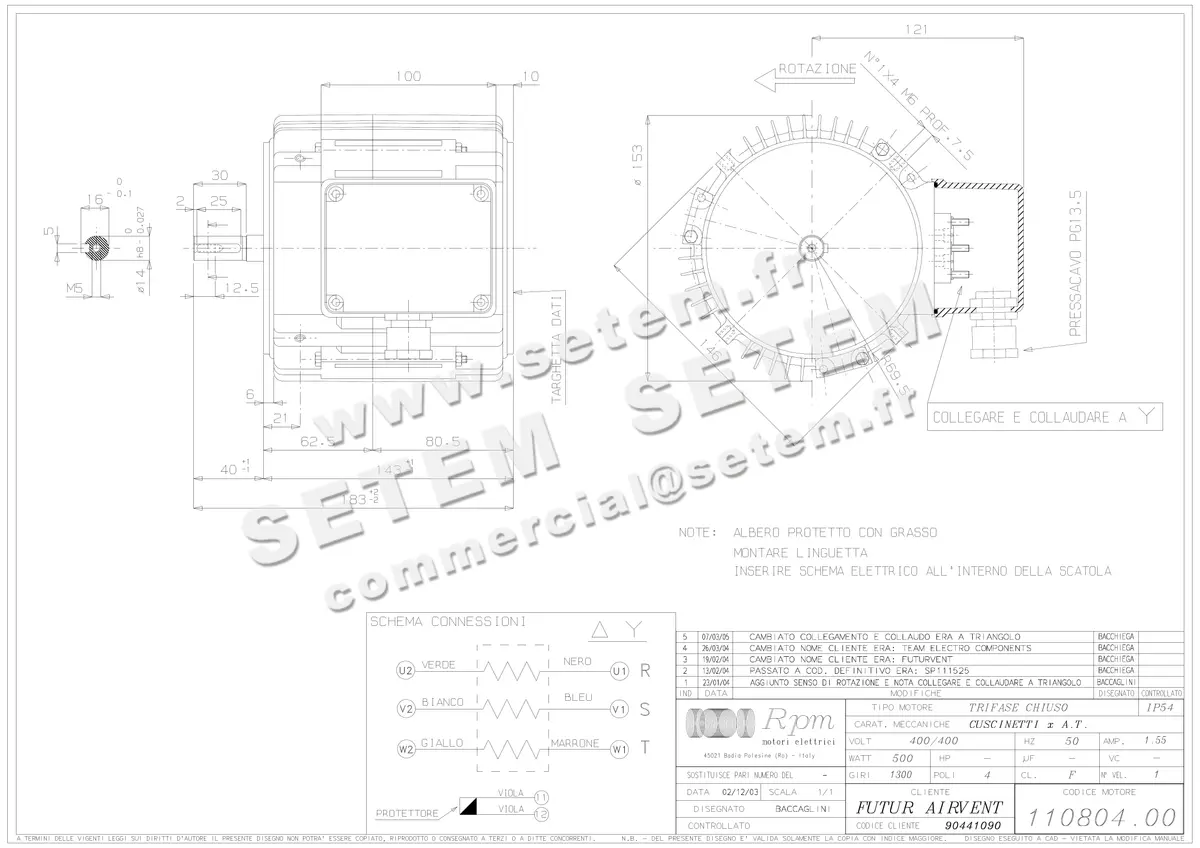 5726002323-MOTEUR RPM 11080400