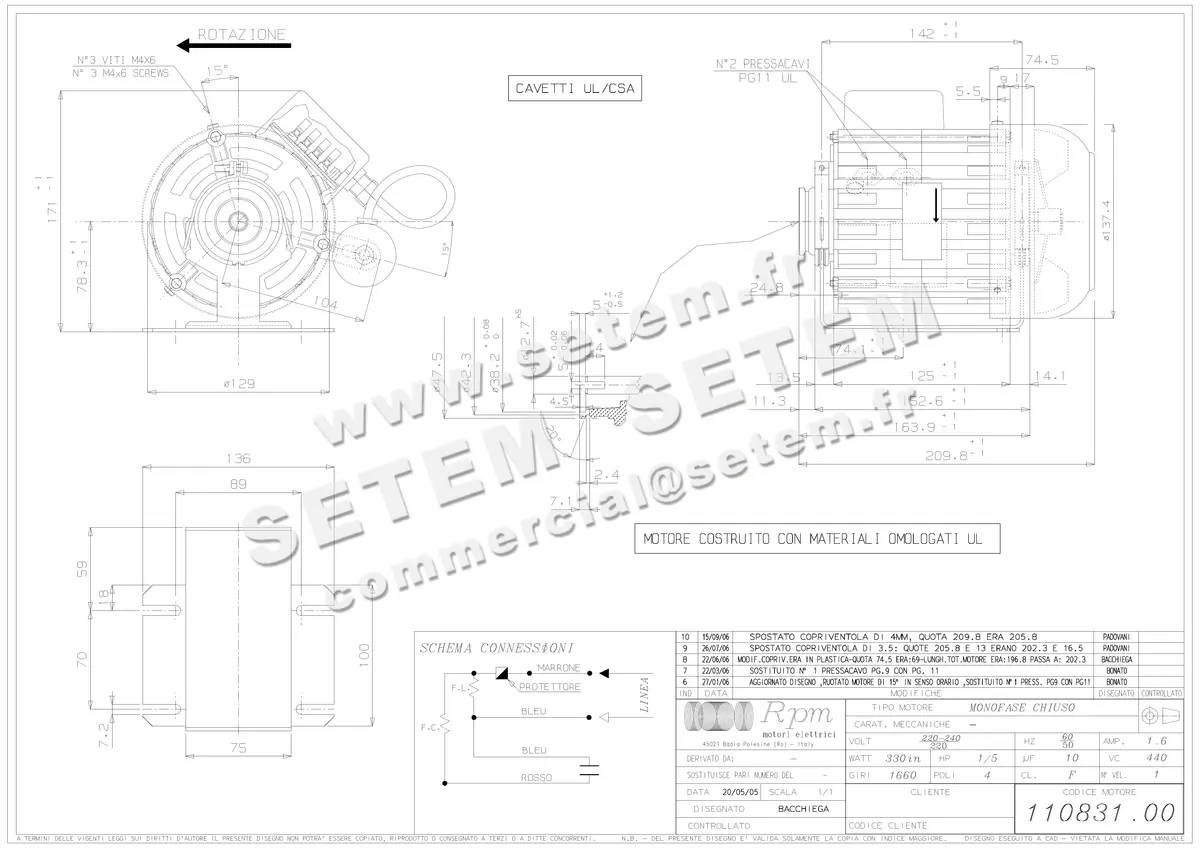 5726002335-MOTEUR RPM 11083100