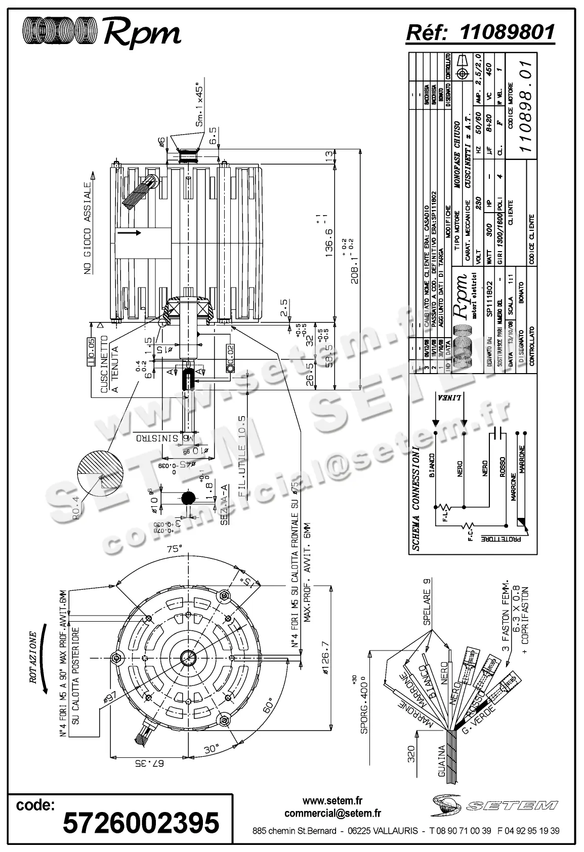 5726002395-MOTEUR RPM 11089801