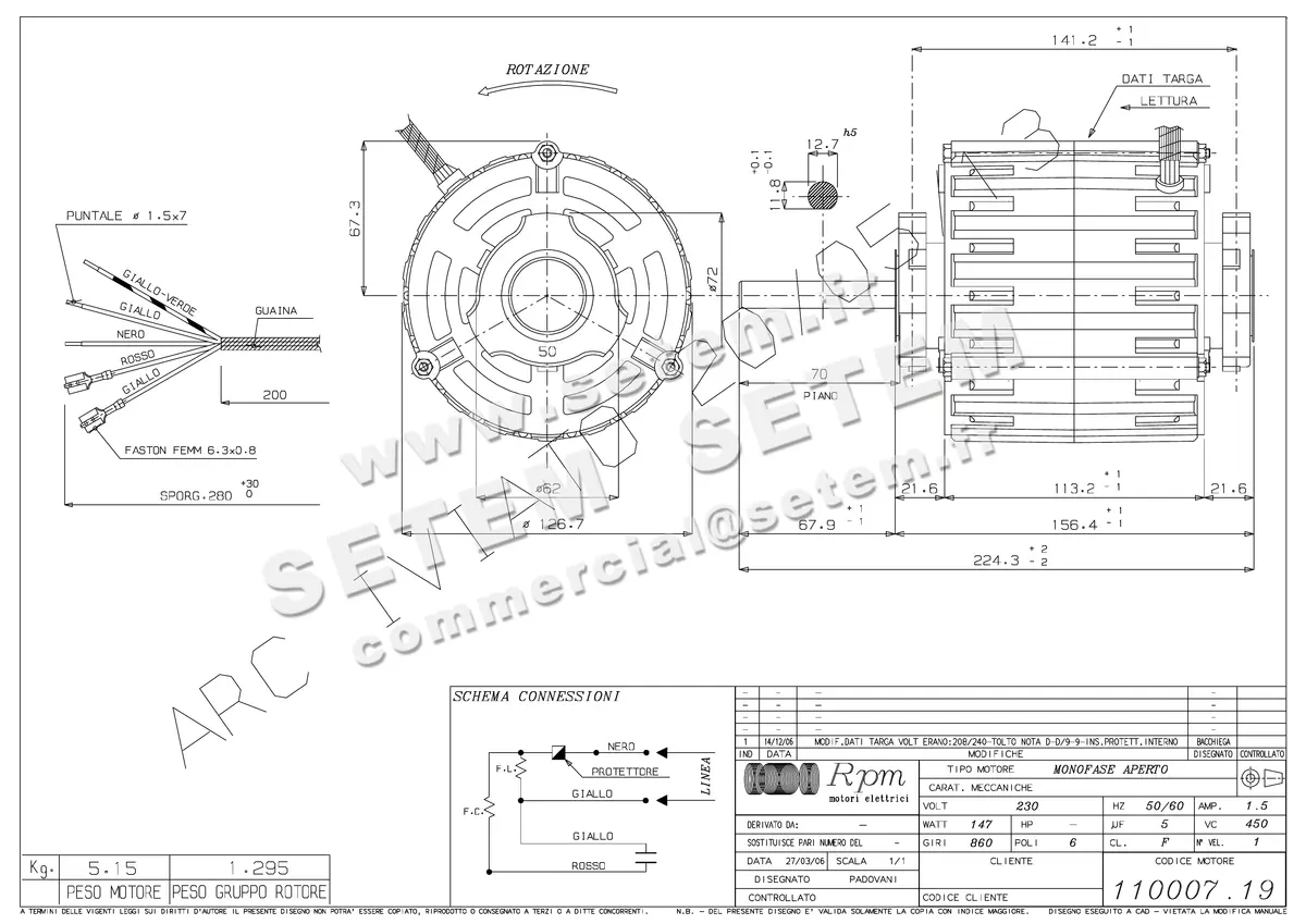 5726002407-MOTEUR RPM 11000719