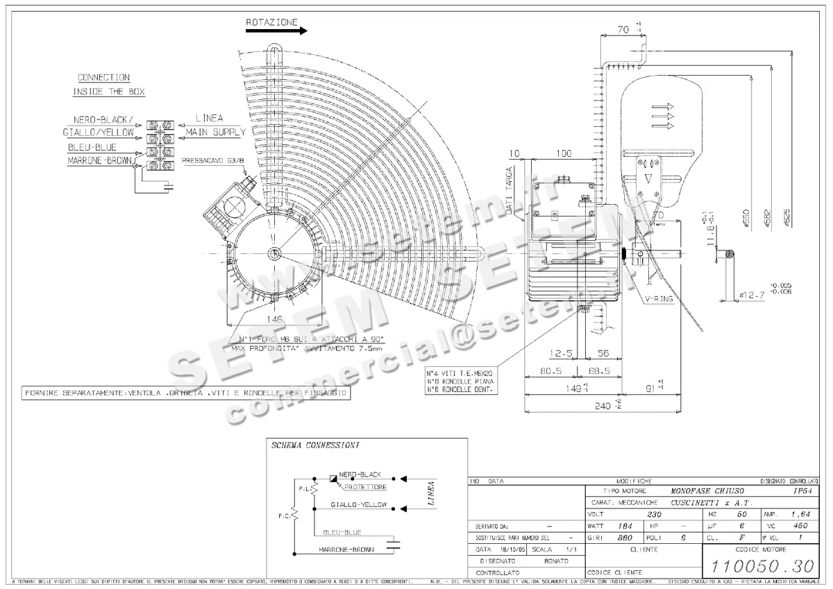 5726002423-MOTEUR RPM 11005030