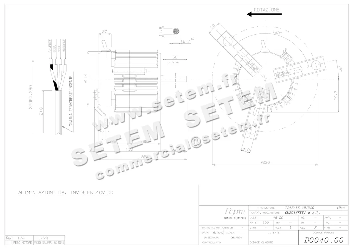 5726002424-MOTEUR RPM D004000