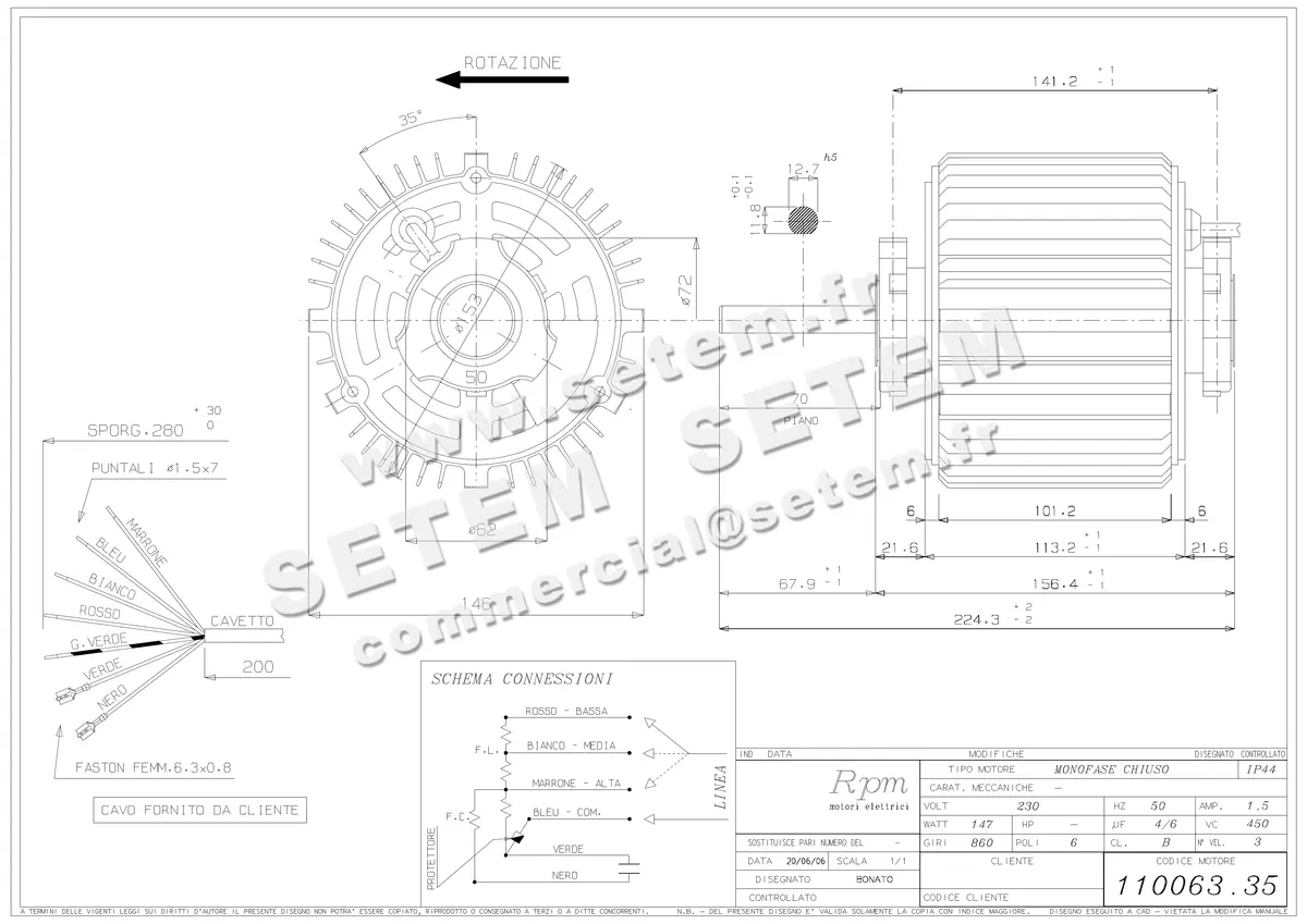 5726002428-MOTEUR RPM 11006335