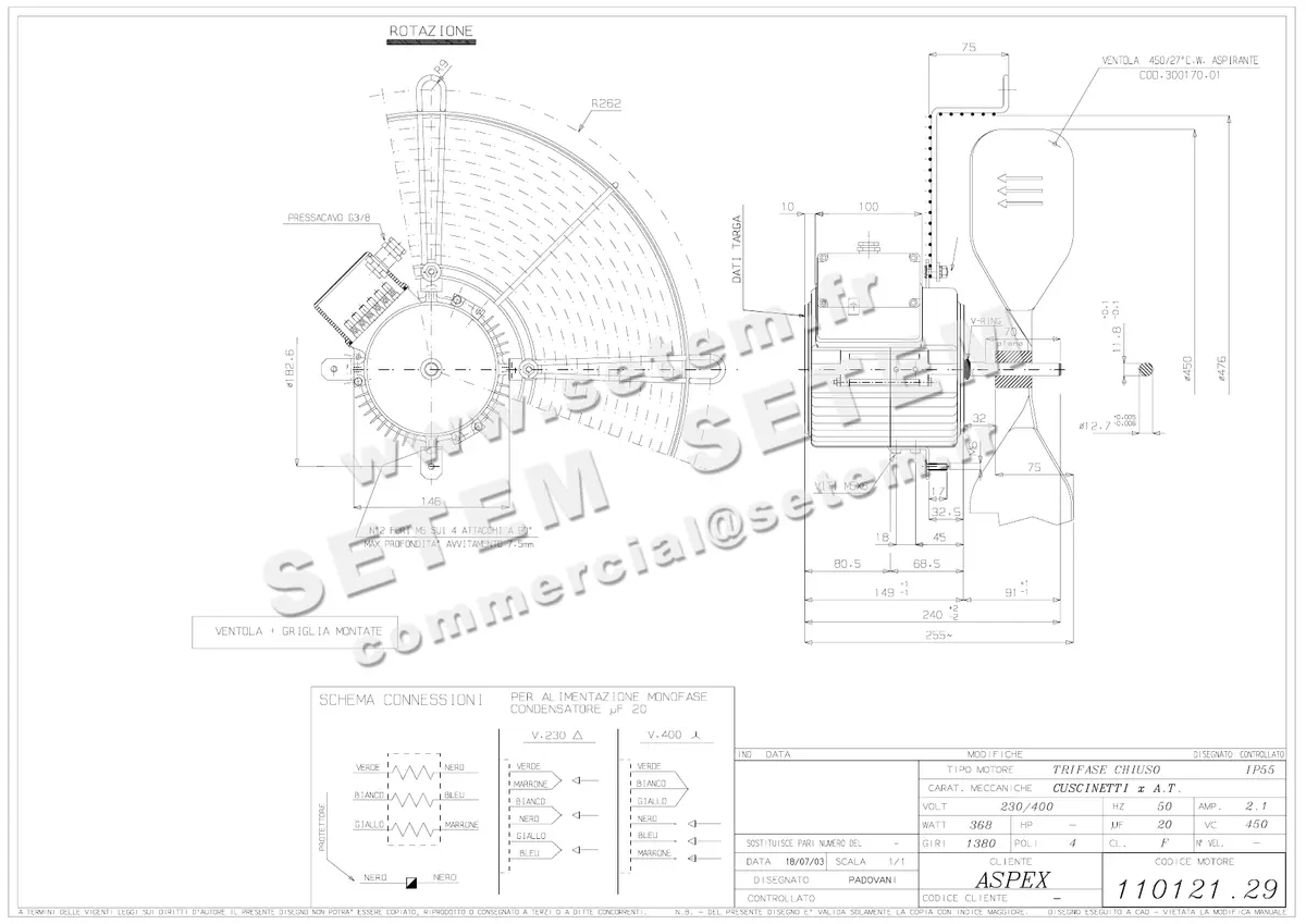 5726002440-MOTEUR RPM 11012129
