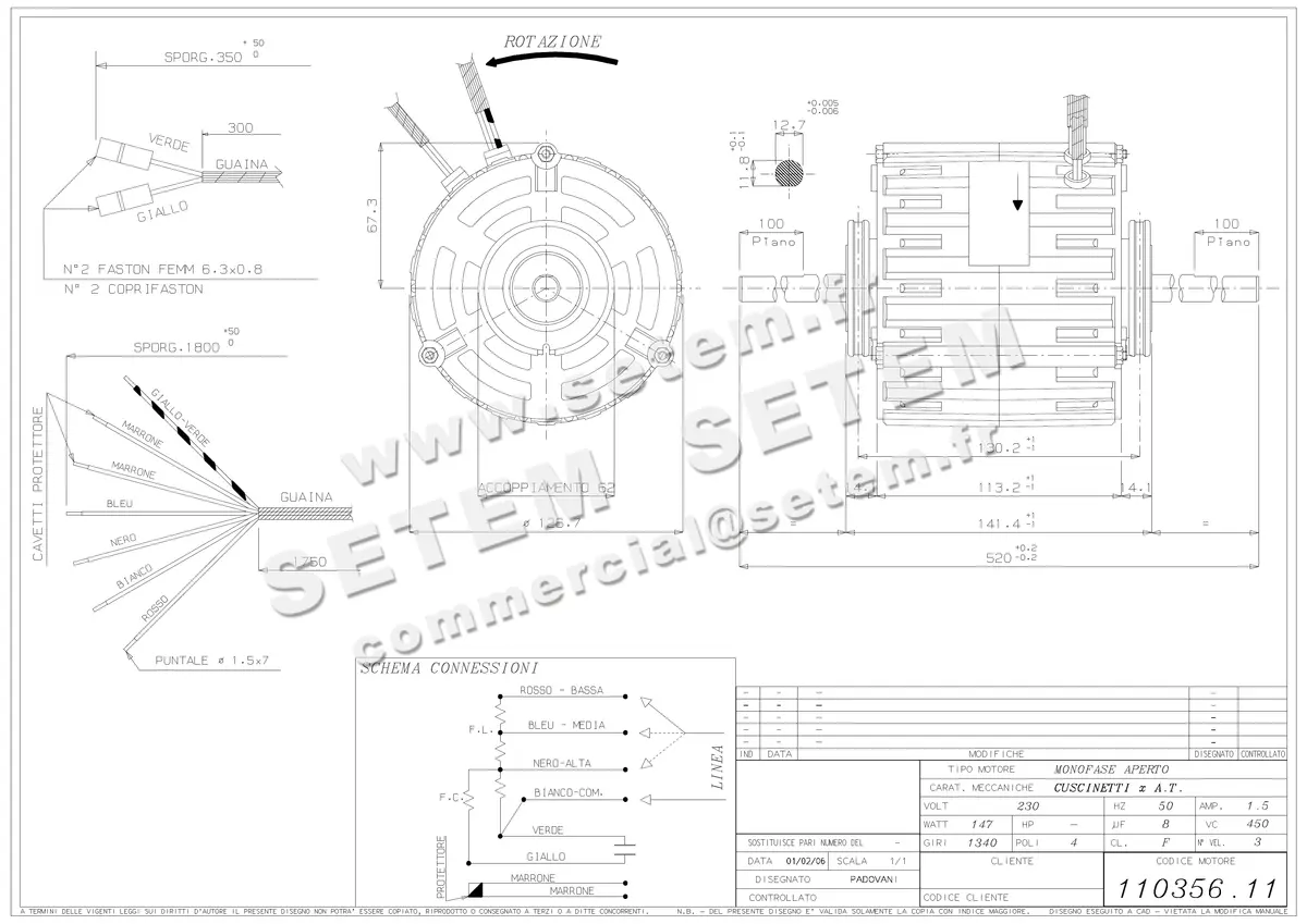 5726002494-MOTEUR RPM 11035611
