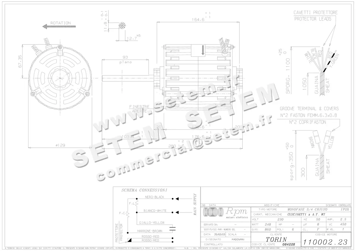 5726002528-MOTEUR RPM 11000223