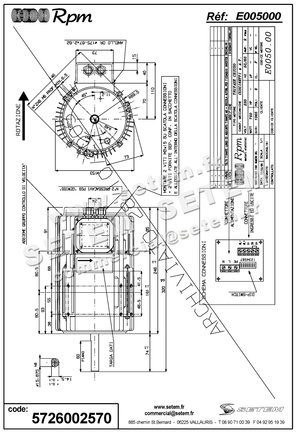 5726002570-MOTEUR RPM E005000